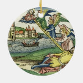 起源28 「ニュルンベルクからの10ヤコブの梯子、 セラミックオーナメント (裏面)