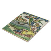 起源28 「ニュルンベルクからの10ヤコブの梯子、 タイル (側面)