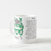 、起源、意味および頂上速度を計って下さい コーヒーマグカップ (正面左)