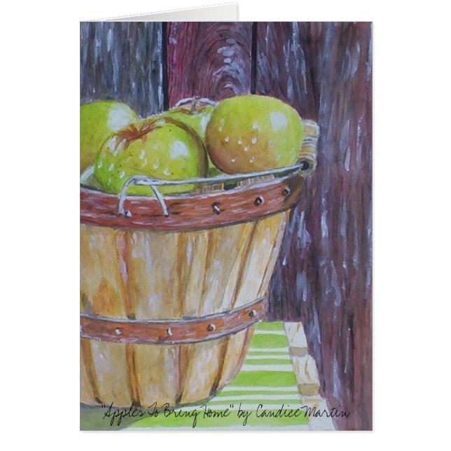 "起点に"持って来るべきりんご (正面)