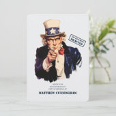 起草された！グロムスマン任務 招待状 (スタンド正面)