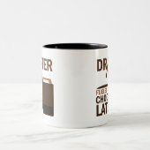 起草者の(おもしろいな)ギフト ツートーンマグカップ (中央)