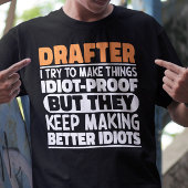 起草者モノを起草者にしようとするおもしろい諺 Tシャツ