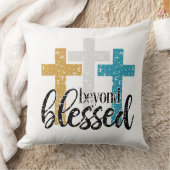 超え賛美た クッション (ブランケット)