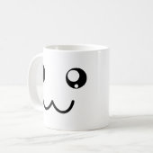 超かわいいスマイル コーヒーカップ (正面左)