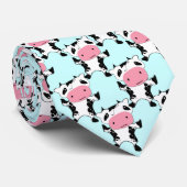 超かわいい踊りかわいい牛 ネクタイ (ロール)