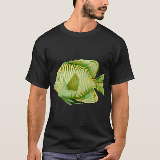超かわいい魚 Tシャツ (正面)