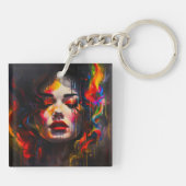 超はっきりしたリアルポートレート キーホルダー (裏面)