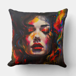 超はっきりしたリアルポートレート クッション