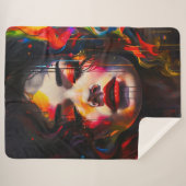 超はっきりしたリアルポートレート シェルパブランケット (正面(横))