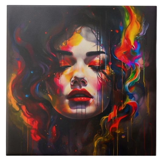 超はっきりしたリアルポートレート タイル (正面)