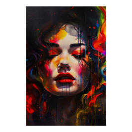 超はっきりしたリアルポートレート ポスター