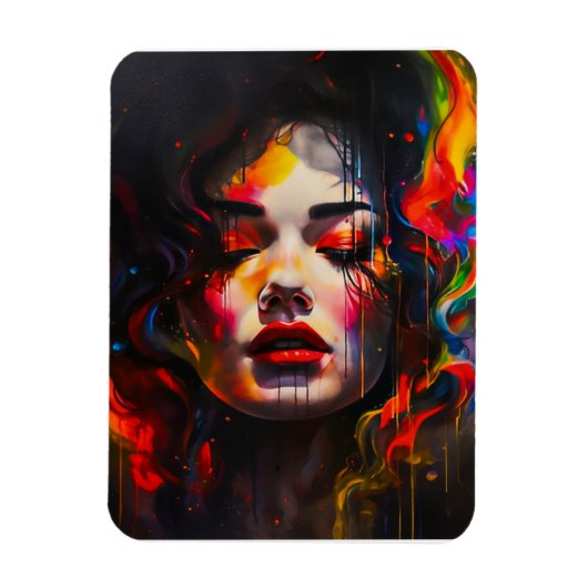 超はっきりしたリアルポートレート マグネット (縦)