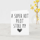 超イケメンなパイロットに恋しちゃった _1  カード (黄色い花)