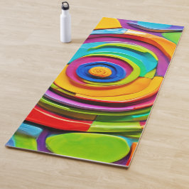 超カラフルリアル遊彫刻 ヨガマット