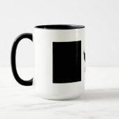 超クーガーの旗のマグ マグカップ (左)