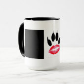 超クーガーの旗のマグ マグカップ (正面左)