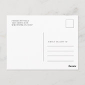 超クールパパ 釣り好きな父の日 ポストカード (裏面)