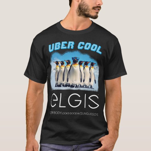 超クールペンギン: コロニーのスタンドアウトTシャツ Tシャツ (正面)
