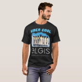 超クールペンギン: コロニーのスタンドアウトTシャツ Tシャツ (正面フル)