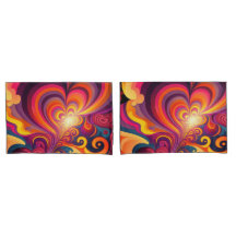 超サイケデリックリアル旋回ハートパターン