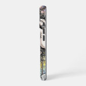 超サイケデリックリアル顔iPhoneケース – 感情的 iPhone 16ケース (左側面)