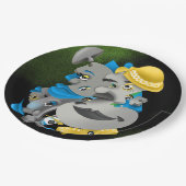 超パズル顔紙プレート ペーパープレート (アングル)