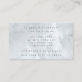 超ビッモダンクファンキースクリプト石英大理石 名刺 (裏面)