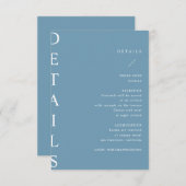 超モダン詳細結婚エンクロージャカード エンクロージャーカード (正面/裏面)