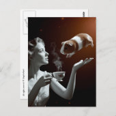 超リアルティータイムセピアギニアピグ ポストカード (正面/裏面)