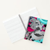 超リアルパズル顔ノート ノートブック (内部)