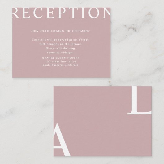 超レイモダンアウト披露宴エンクロージャカード エンクロージャーカード (正面/裏面)