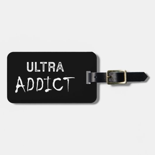 超中毒性 ラゲッジタグ (正面横)