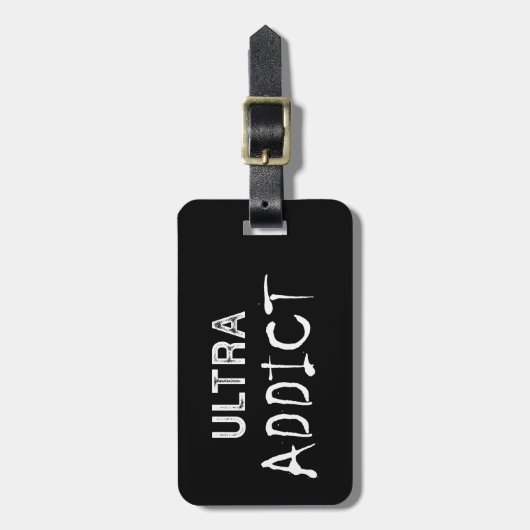 超中毒性 ラゲッジタグ (正面縦)