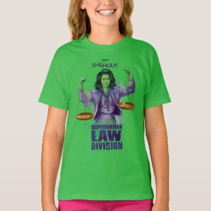超人間法はかりで測律部She-Hulk Tシャツ
