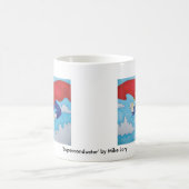 超伝導体の漫画 コーヒーマグカップ (中央)