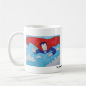 超伝導体の漫画 コーヒーマグカップ (左)