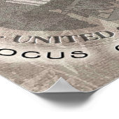 超党派チームワークの政治的擁護 ポスター (角)