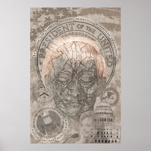 超党派チームワークの政治的擁護 ポスター (正面)