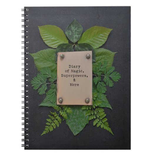 超出力の日記 ノートブック (正面)