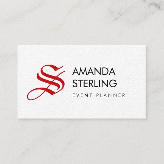 超厚い色の中心紙、名刺 名刺 (正面)