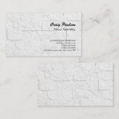 超厚ブラシスクリプトウォールブリック名刺 名刺 (正面/裏面)