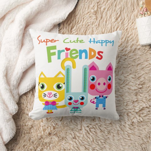 超友人.png クッション (ブランケット)