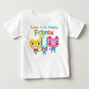 超友人.png ベビーTシャツ