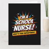 超大国おもしろい学校のナース評価 カード (正面)