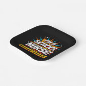 超大国おもしろい学校のナース評価 ペーパープレート (傾斜あり)