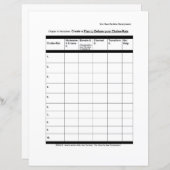 超大国ワークシート:クラッタ – ラットを解放する (正面/裏面)