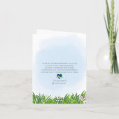 超大型イースター卵 カード (裏面)