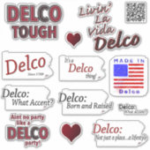 超大型14インチx 14インチカットカスタムビニールステッカー シール (正面)