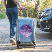 超大型14インチx 14インチカットカスタムビニールステッカー シール (スーツケースインサイチュ)